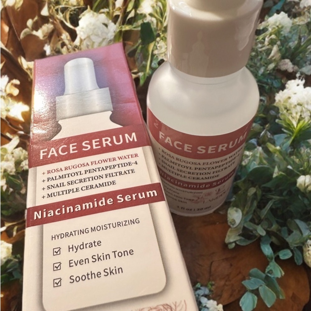 NWT‎ Niacinamide Face Serum - Hydrating Moisturizer 3 Pack 30ml Each